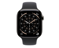 APPLE Apple Watch Series 11 GPS + Cellular 46mm Tytanowa koperta (łupkowy) + sportowa opaska (czarna)- rozmiar S/M - 1362440 - zdjęcie 2